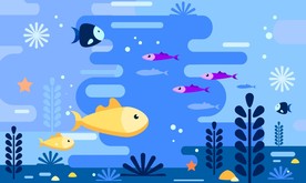 海底世界插画插图