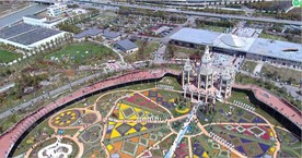 超高清4k郊野公园迪士尼乐园