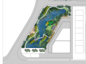 公园景观设计平面图