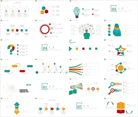 2019炫酷简约通用科技PPT