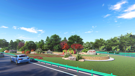 美丽乡村道路景观绿化