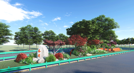 美丽乡村道路绿化