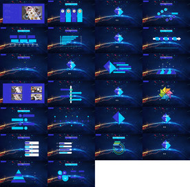 炫酷科幻智能科技PPT