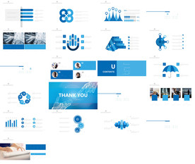 图表ppt 简约动态PPT