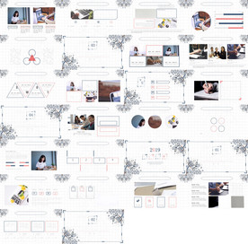通用动态活泼可爱ppt模板图片