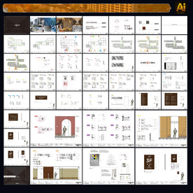 酒店标识施工图