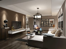 现代风格  客餐厅