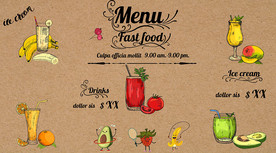 奶茶冰饮背景墙