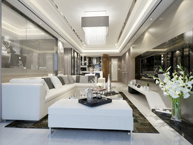 现代风格  客餐厅