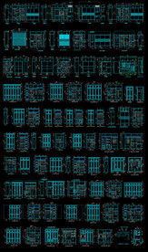 全屋定制柜图纸