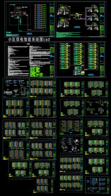 小区弱电智能系统图
