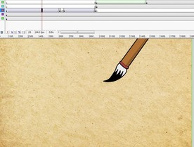 片头动画墨水滴下散开效果出标题