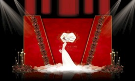 红色大理石婚礼