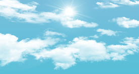 蓝天白云