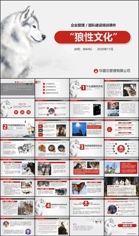 狼性文化培训PPT