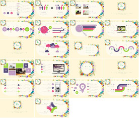 超美森系婚礼家装清新文艺ppt