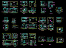 橱柜设计案例图纸