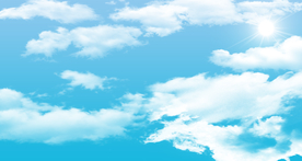 蓝天白云