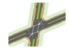交叉道路设计