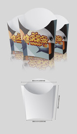 一次性披萨盒美味薯条y汉堡盒