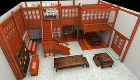 室内剧 古建筑 茶楼