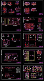 给水厂工艺全套施工图