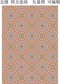 少数民族花纹 异国风情图案