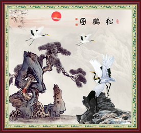 松鹤图