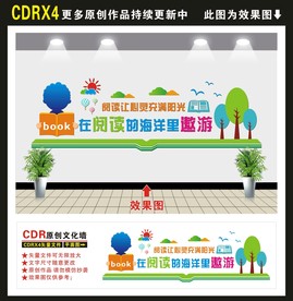图书室文化墙
