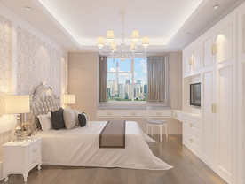 欧式房间渲染效果