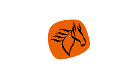 蒙古马马元素风马
