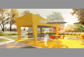 公园休息室景观