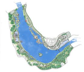 特色小镇景观平面图