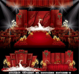 主题婚礼红色婚礼