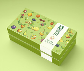 女性瘦身养生酵素产品包装平面图