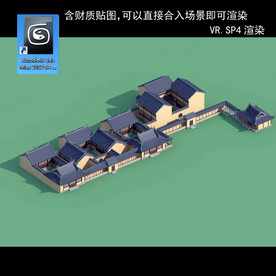 中式多层 中式民居