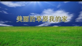 美丽的草原我的家