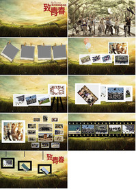 通用同学聚会毕业同学录PPT