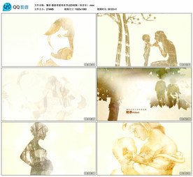 懂你 母爱母亲节 舞台背景视频