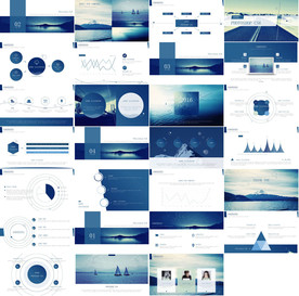 通用梦想科幻炫酷PPT大气模板