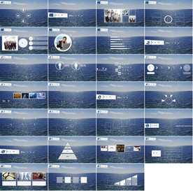 通用梦想科幻炫酷PPT大气模板