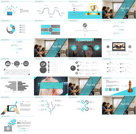 通用梦想科幻炫酷PPT大气模板