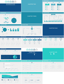 通用梦想科幻炫酷PPT大气模板