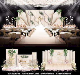 大理石婚礼主题婚礼