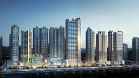 高层小区效果图