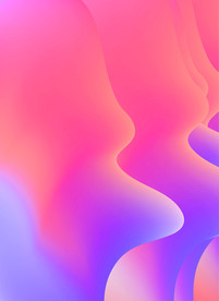 唯美丽奇幻流体渐变色设计背景