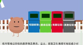 一个关于垃圾分类动画2分钟4秒