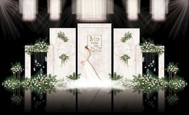 婚礼舞台效果图