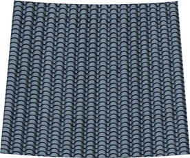 高清弧形屋檐贴图