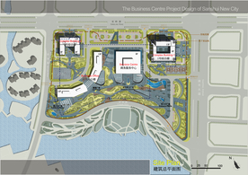 商业中心景观设计平面图